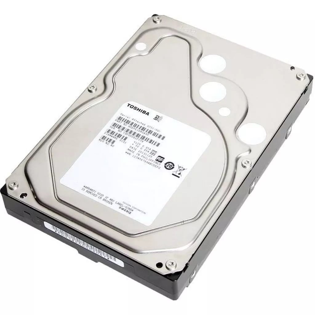 Жорсткий диск Toshiba SATA 1TB 7200RPM 6GB/S 128MB (MG04ACA100N) - фото 1