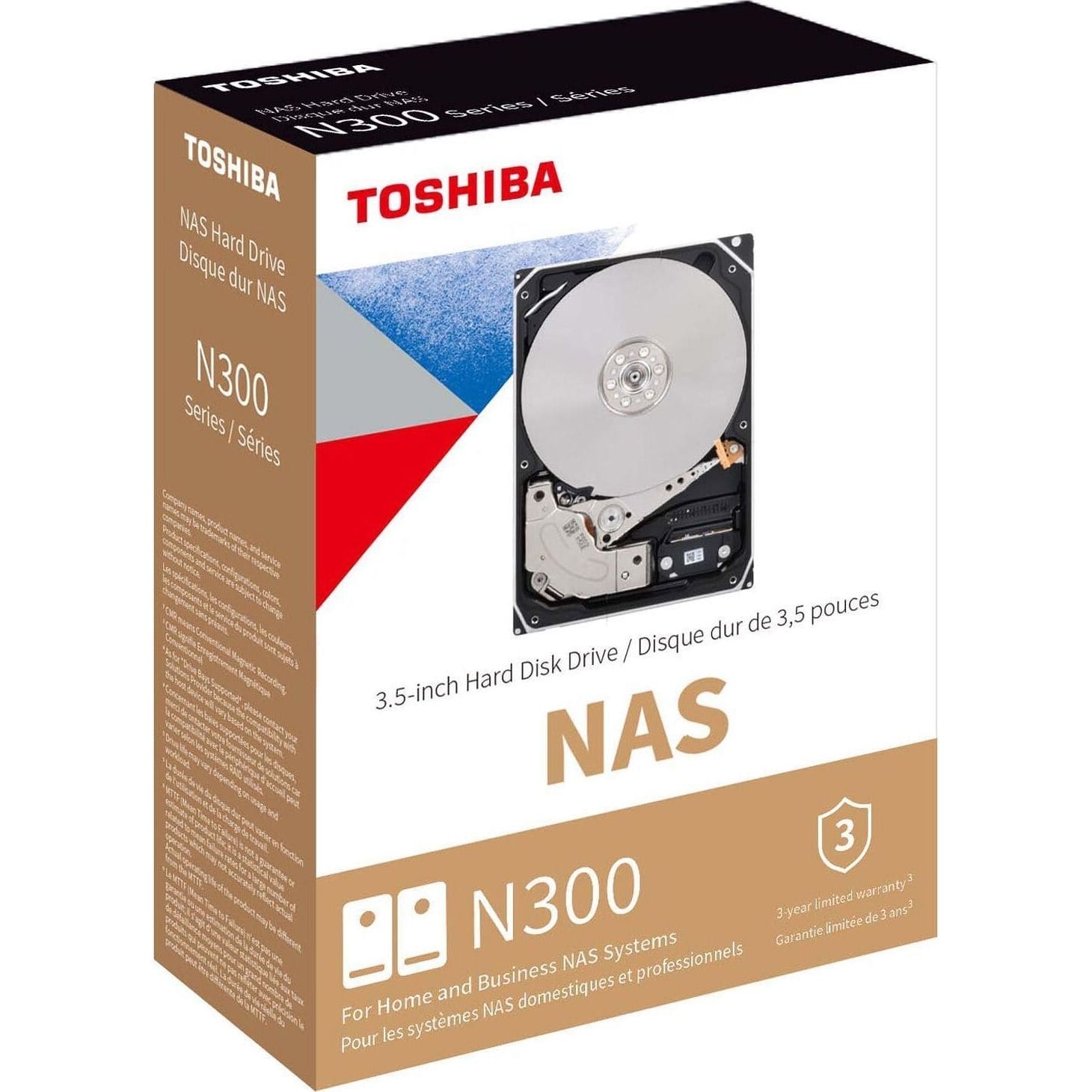 Жорсткий диск Toshiba 3.5" 10TB N300 (MN10ADA10TS) - фото 1