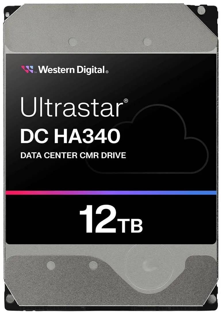 Жесткий диск WD SATA 12TB 7200RPM 512MB DC HA340 0B47063 - фото 1
