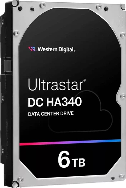 Жорсткий диск WD 6TB 7200RPM 256MB DC HA340 0B47077 - фото 1