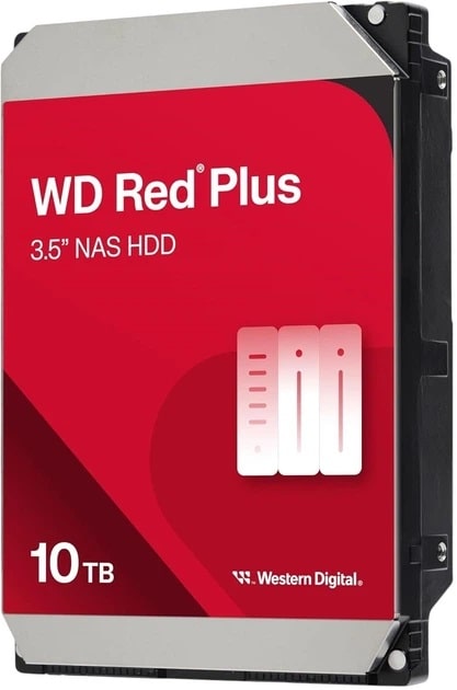 Жесткий диск WD 3.5" 10TB Red Plus (WD100EFGX) - фото 2