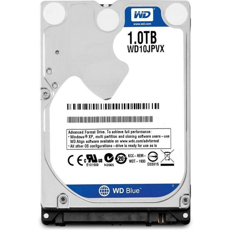Жорсткий диск WD 2.5" SATA 1.0TB Scorpio Blue 5400rpm 8MB (WD10JPVX)