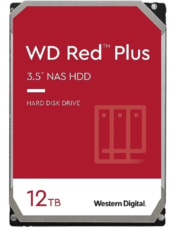 Жорсткий диск WD 3.5" 12TB Red Plus (WD120EFGX)