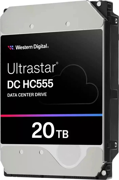 Жорсткий диск WD Ultrastar DC HC555 20 TB 7200RPM 512MB (WUH722020CLE6L4 0B48724) - фото 2