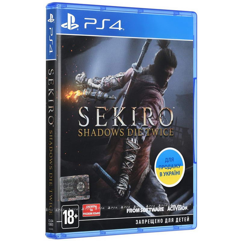 Гра для PS4 Sekiro: Shadows Die Twice PS4 (1067599) Гра для PS4 Sekiro: Shadows Die Twice PS4 (1067599)