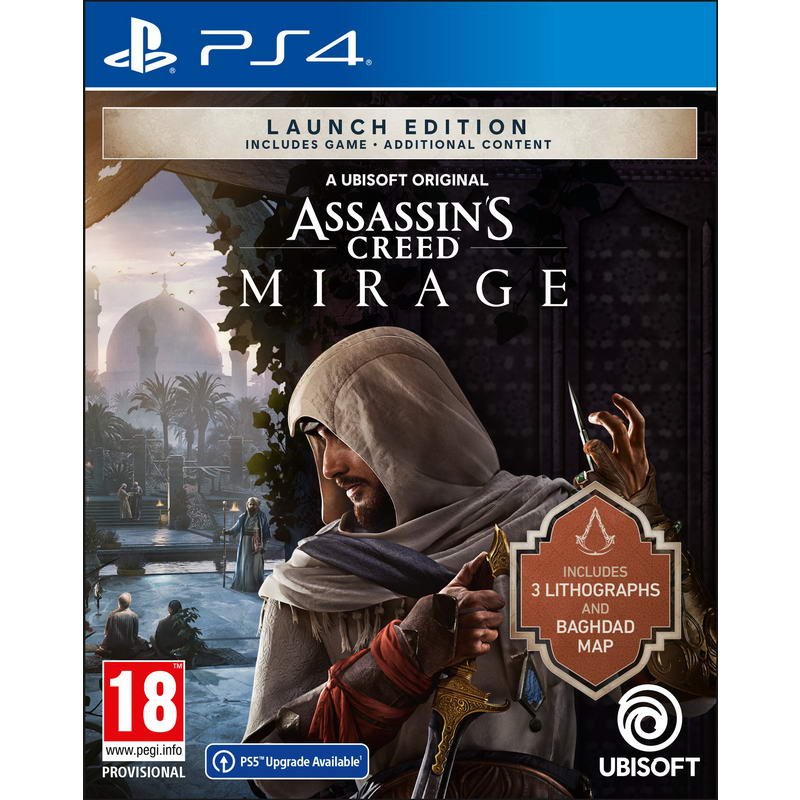 Игра для PS4 Assassin's Creed Mirage Launch Edition (Free upgrade to PS5) (3307216258018) Игра для PS4 Assassin's Creed Mirage Launch Edition (Free upgrade to PS5) (3307216258018)