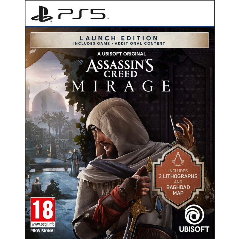 Гра для PS5 Assassin's Creed Mirage Launch Edition (3307216258131) Гра для PS5 Assassin's Creed Mirage Launch Edition (3307216258131)