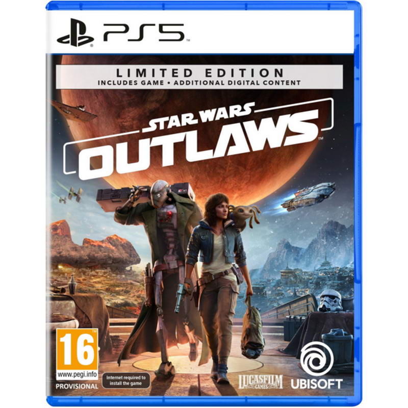 Гра для Sony Playstation 5 Star Wars Outlaws Special Edition (3307216284437) Гра для Sony Playstation 5 Star Wars Outlaws Special Edition (3307216284437)