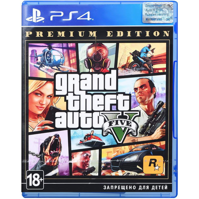 Гра для PS4 Grand Theft Auto V Premium Edition (5026555424271) Гра для PS4 Grand Theft Auto V Premium Edition (5026555424271)