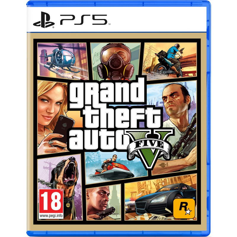 Гра для PS5 Grand Theft Auto V (5026555431842) Гра для PS5 Grand Theft Auto V (5026555431842)