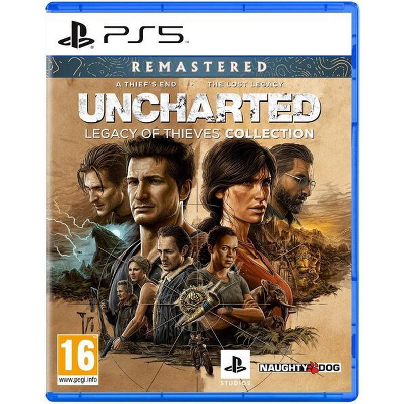 Гра для PS5 Uncharted: Legacy of Thieves Collection (9792598) Гра для PS5 Uncharted: Legacy of Thieves Collection (9792598)
