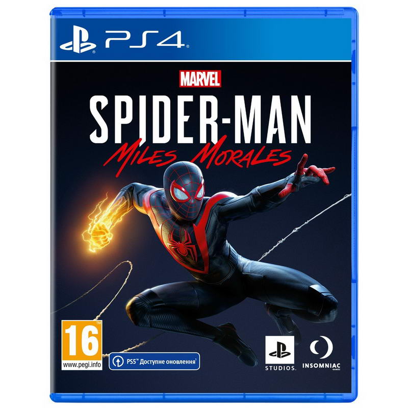 Гра для Sony Playstation 4 Marvel Spider-Man: Miles Morales PS4 (9819622) Гра для Sony Playstation 4 Marvel Spider-Man: Miles Morales PS4 (9819622)