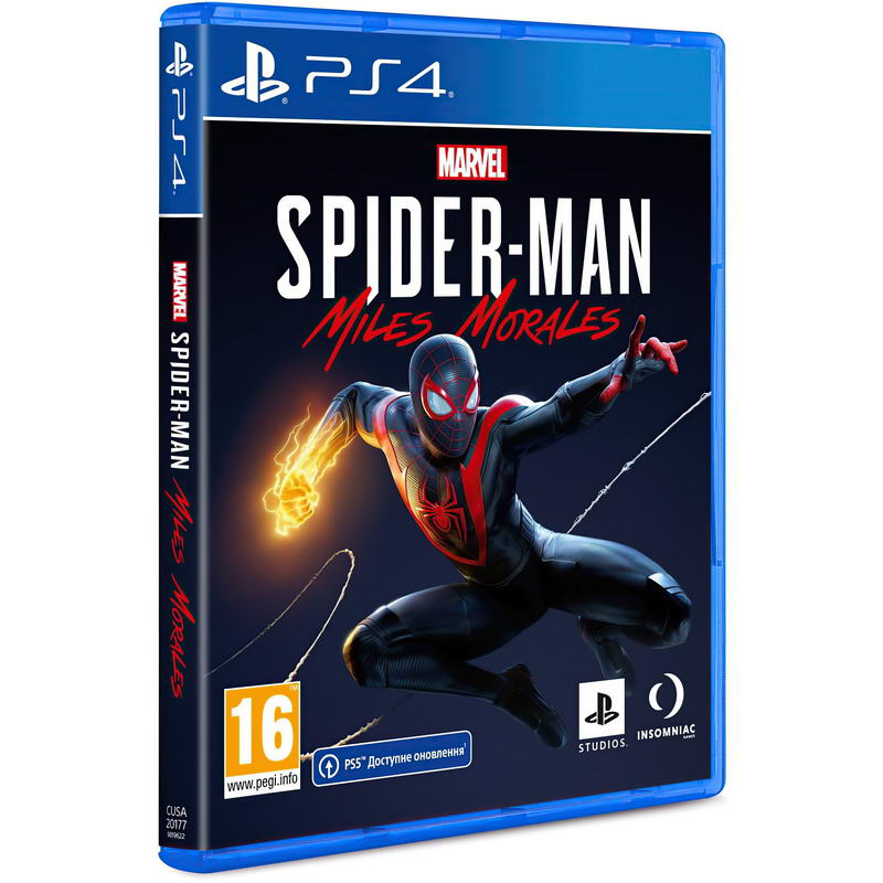 Гра для Sony Playstation 4 Marvel Spider-Man: Miles Morales PS4 (9819622) - фото 1