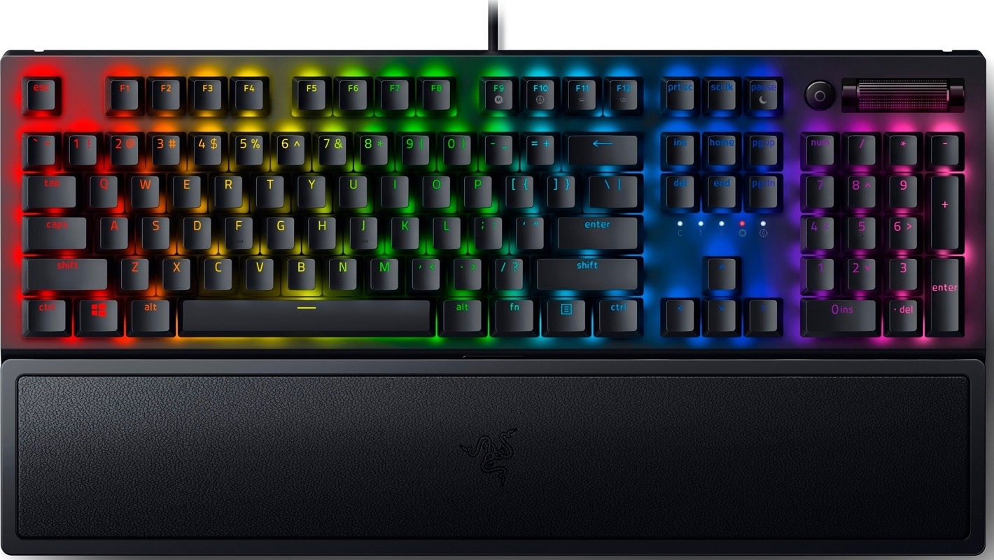 Клавиатура игровая Razer BlackWidow V3 Yellow Switch RU (RZ03-03542100-R3R1)