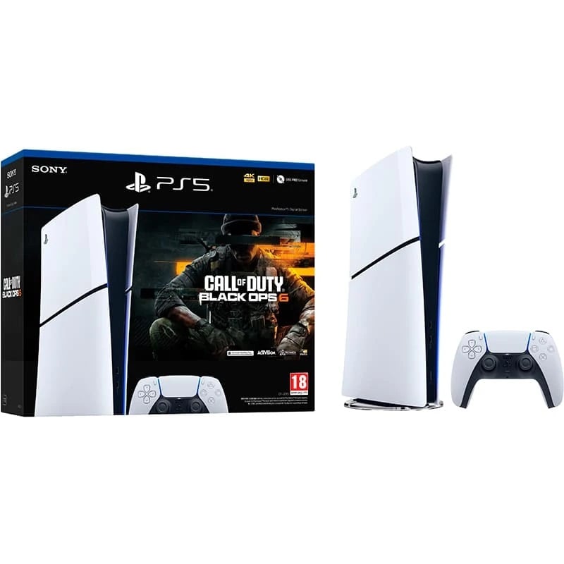 Стаціонарна ігрова приставка Sony PlayStation 5 Slim Digital Edition (Call of Duty Black Ops 6 Bundle) (1000049606)