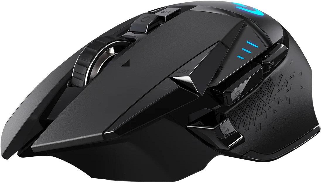 Игровая мышь беспроводная Logitech G502 Lightspeed (910-005567) - фото 1 Игровая мышь беспроводная Logitech G502 Lightspeed (910-005567) - фото 1