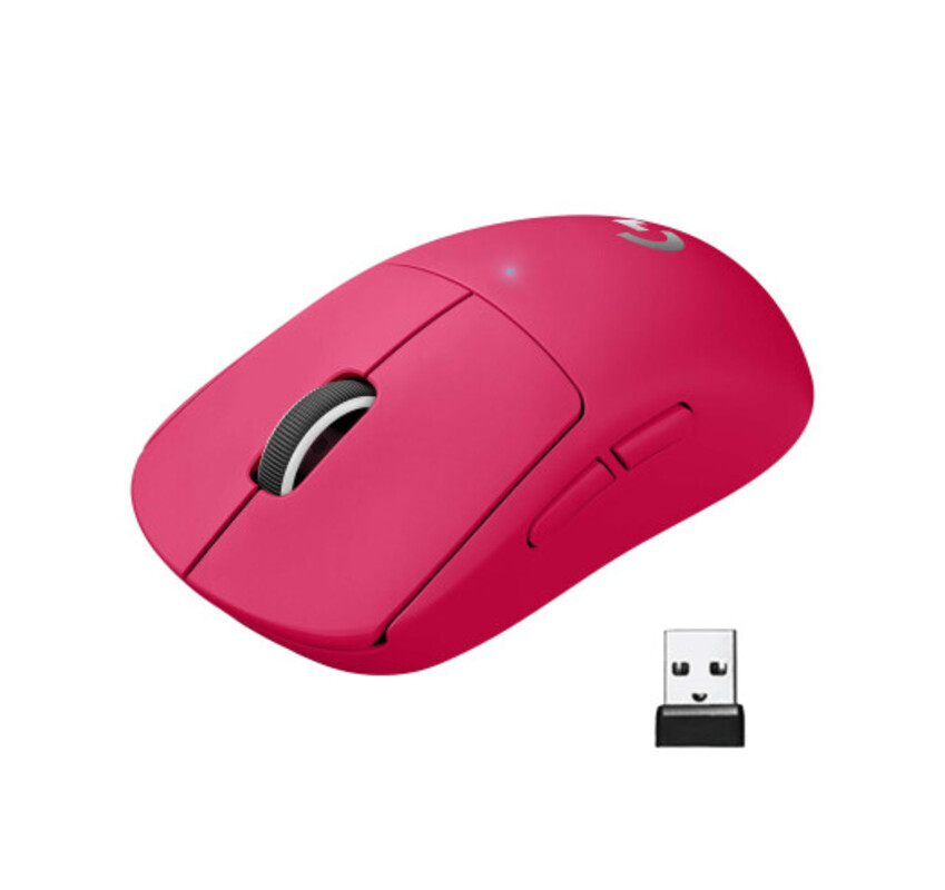 Ігрова миша Logitech Pro X Superlight Wireless Magenta (910-005956)