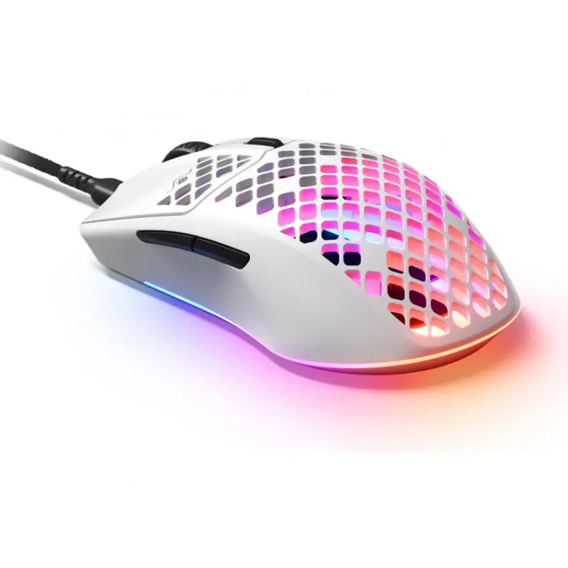 Игровая мышь STEELSERIES Aerox 3, white (62603) - фото 2 Игровая мышь STEELSERIES Aerox 3, white (62603) - фото 2