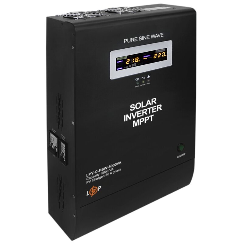 Сонячний інвертор (ДБЖ) LogicPower LPY-C-PSW-5000VA 3500W MPPT 48V (4128) - фото 2