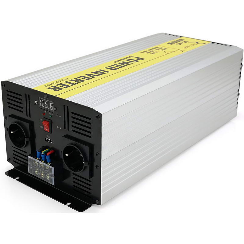 Инвертор RITAR RSC-5000, 12V/220V, 5000W