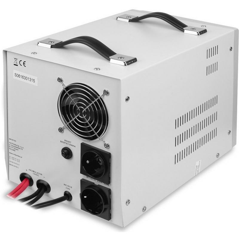 Гібридне ДБЖ/інвертор Volt Polska SINUS PRO 1500E 12V 230V (3SP091512E) - фото 3