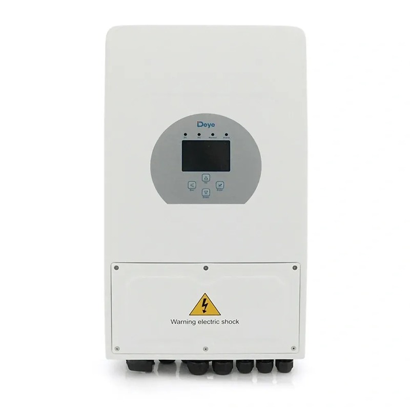 Гібридний інвертор (hybrid) Deye SUN-5K-SG03LP1-EU WI-FI, 5кВт, однофазний, (МРРТ 125-425/ 120А/ DC48В) Parallel