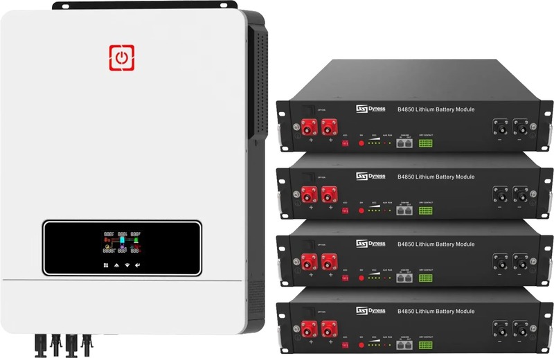 Система зберігання енергії HWS MAX10.2K-LDY9.6K1-LFP 10.2kW 9.6kWh 4BAT LiFePO4 6000 циклів