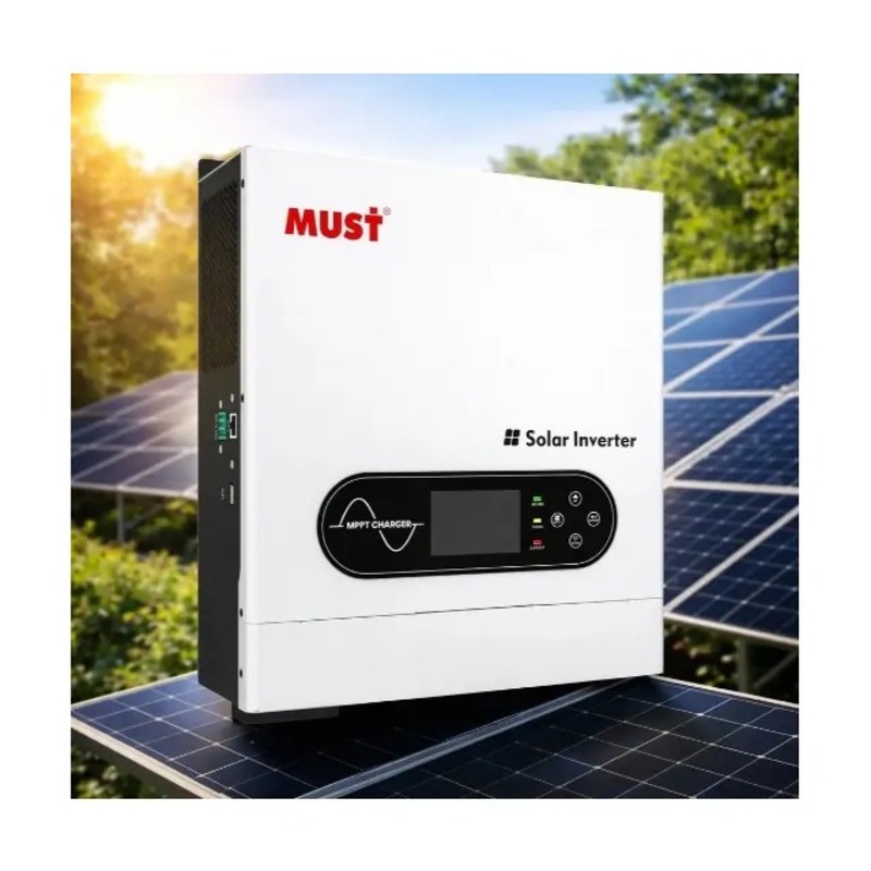 Гібридний інвертор Must PV18-6248ECO. 6200W, 48V, ток заряду 100A, 170-280V, MPPT (100А, 120-450 Vdc) - фото 3 Гібридний інвертор Must PV18-6248ECO. 6200W, 48V, ток заряду 100A, 170-280V, MPPT (100А, 120-450 Vdc) - фото 3