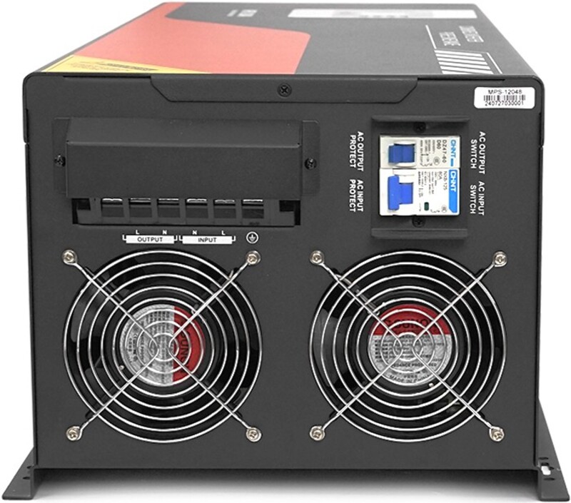 Гибридный инвертор Ritar RTSWm-MPPT-MPS-12048, 12000W, 48V, ток заряда 0-45A, 180-265V, MPPT (100А, 64-130Vdc) - фото 3 Гибридный инвертор Ritar RTSWm-MPPT-MPS-12048, 12000W, 48V, ток заряда 0-45A, 180-265V, MPPT (100А, 64-130Vdc) - фото 3
