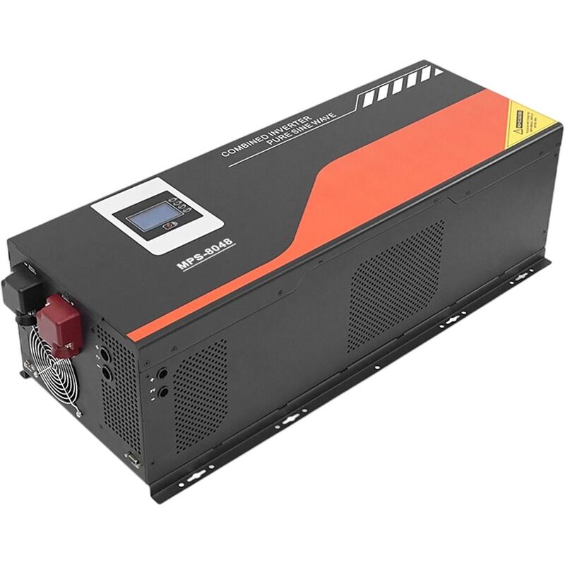 Гібридний інвертор Ritar RTSWm-MPPT-MPS-8048, 8000W, 48V, ток заряду 0-45A, 180-265V, MPPT (100А, 64-130Vdc)