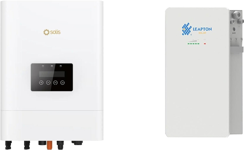 Система зберігання енергії Solis SL-EO1P5K-ELA05H (1ф, 5kW, 51.2V, 100 Ah, LiFePO4)