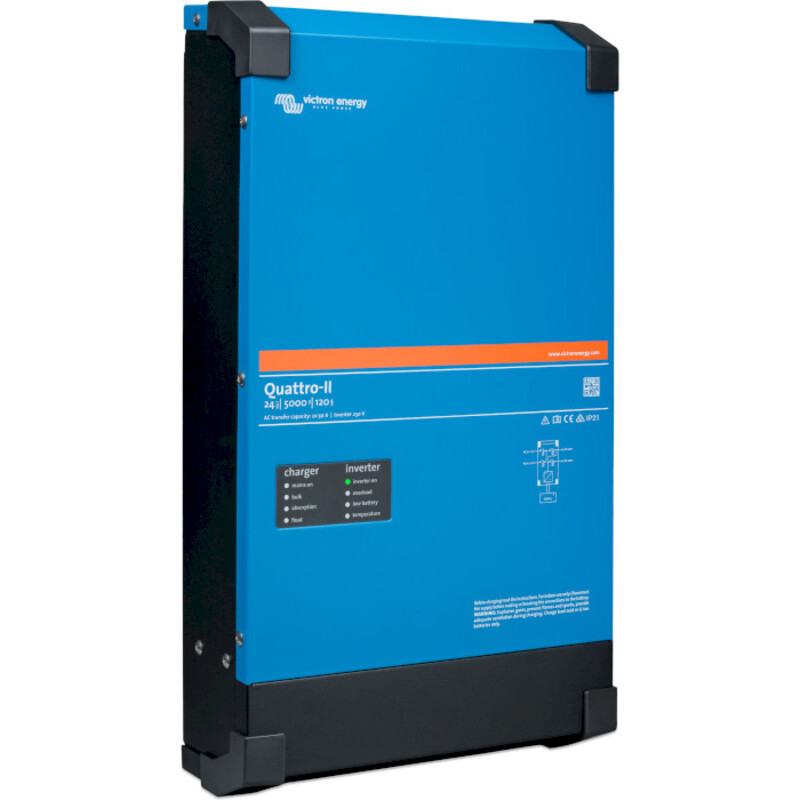 Гібридний інвертор Victron Energy Quattro-II 24/5000/120-50/50 - фото 1
