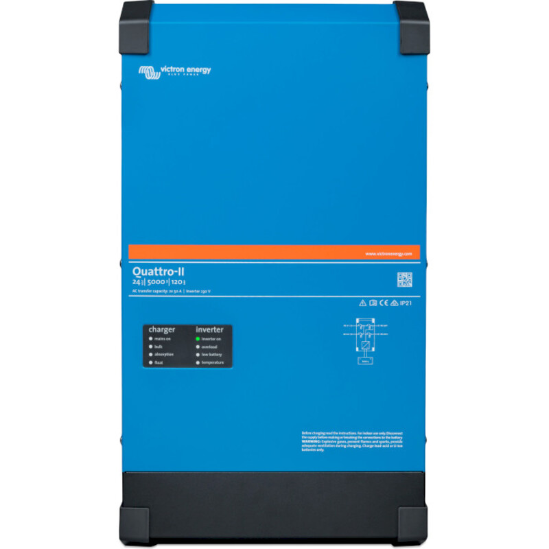 Гібридний інвертор Victron Energy Quattro-II 24/5000/120-50/50