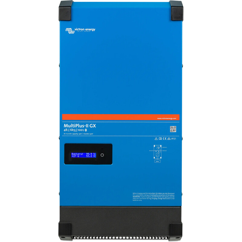 Инвертор VictronEnergy MultiPlus-II 48/6k5/100-50 GX 230V однофазный чистая синусоида