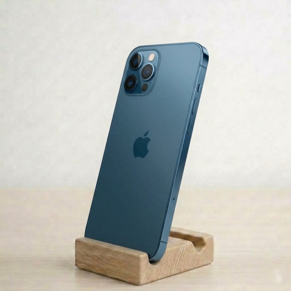 Вживаний Apple iPhone 12 Pro Max 256GB Pacific Blue (MGDF3) Гарний стан