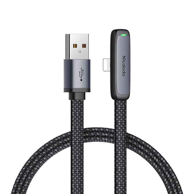 Кабель Mcdodo [CA-2791] 90 Degree Data Cable USB to Lightning 1.8m (Black)