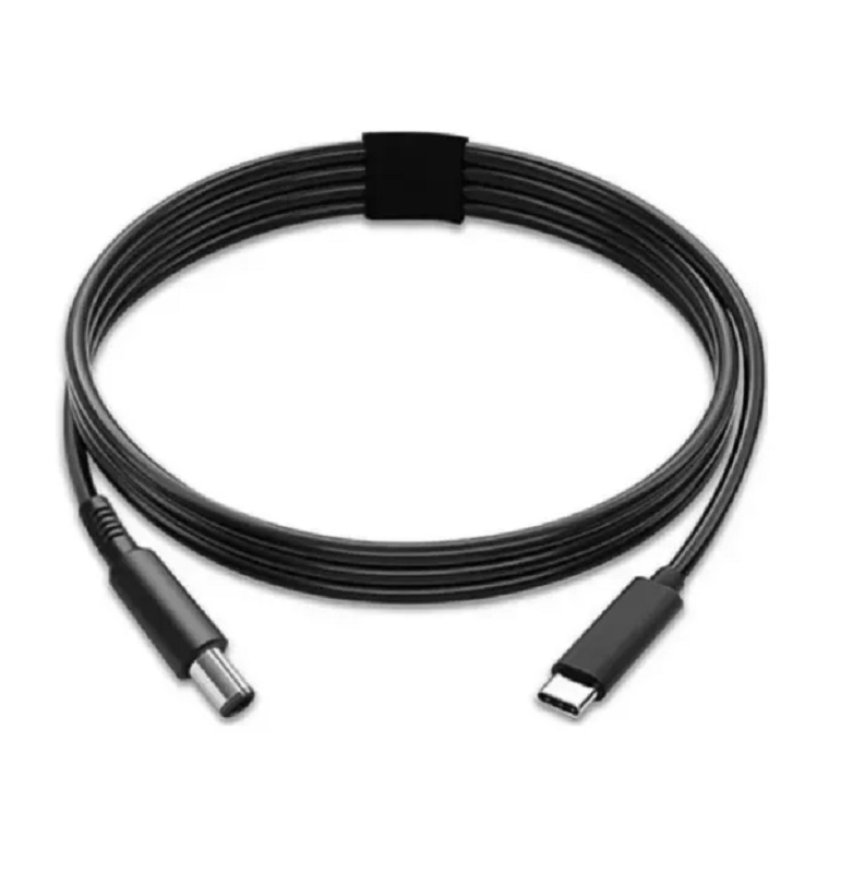Кабель питания Type-C to DC 5.5*2.1 12V (black)