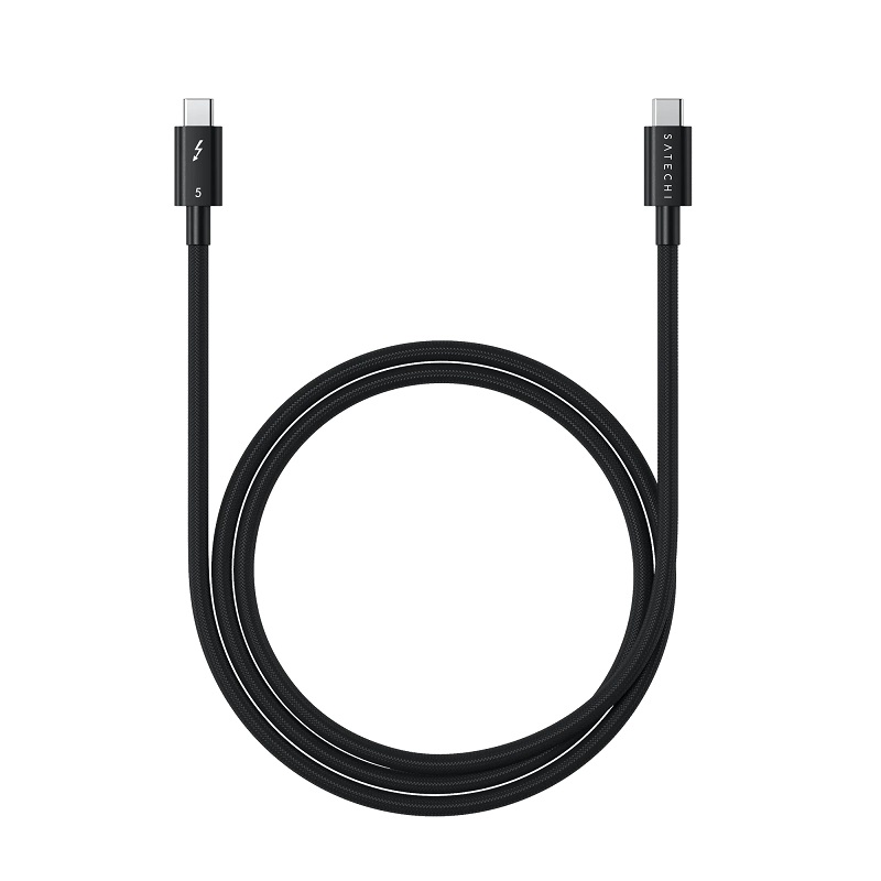 Кабель Satechi Thunderbolt 5 Pro 240W Cable Black (1 m) (ST-YTB5100K)