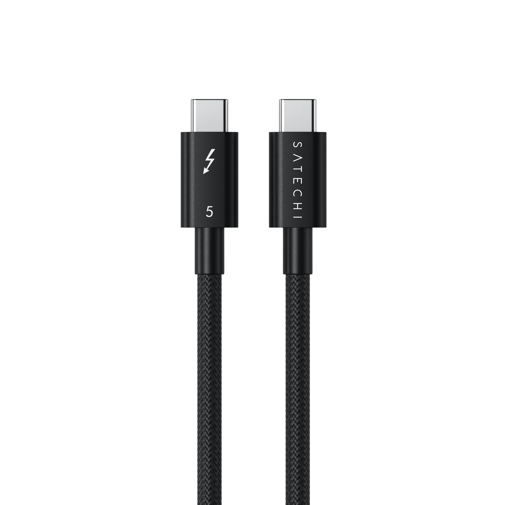 Кабель Satechi Thunderbolt 5 Pro 240W Cable Black (1 m) (ST-YTB5100K) - фото 2