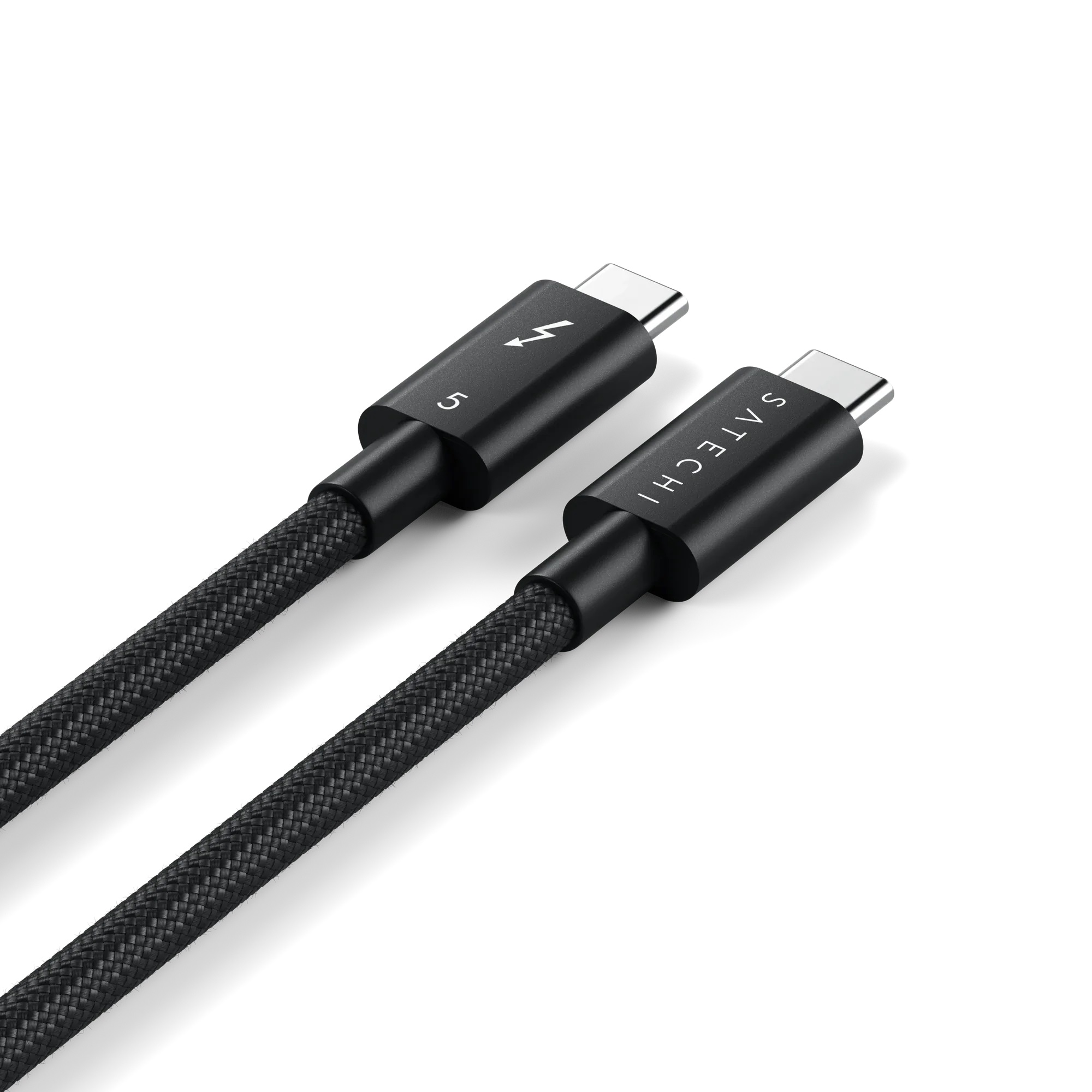 Кабель Satechi Thunderbolt 5 Pro 240W Cable Black (1 m) (ST-YTB5100K) - фото 3