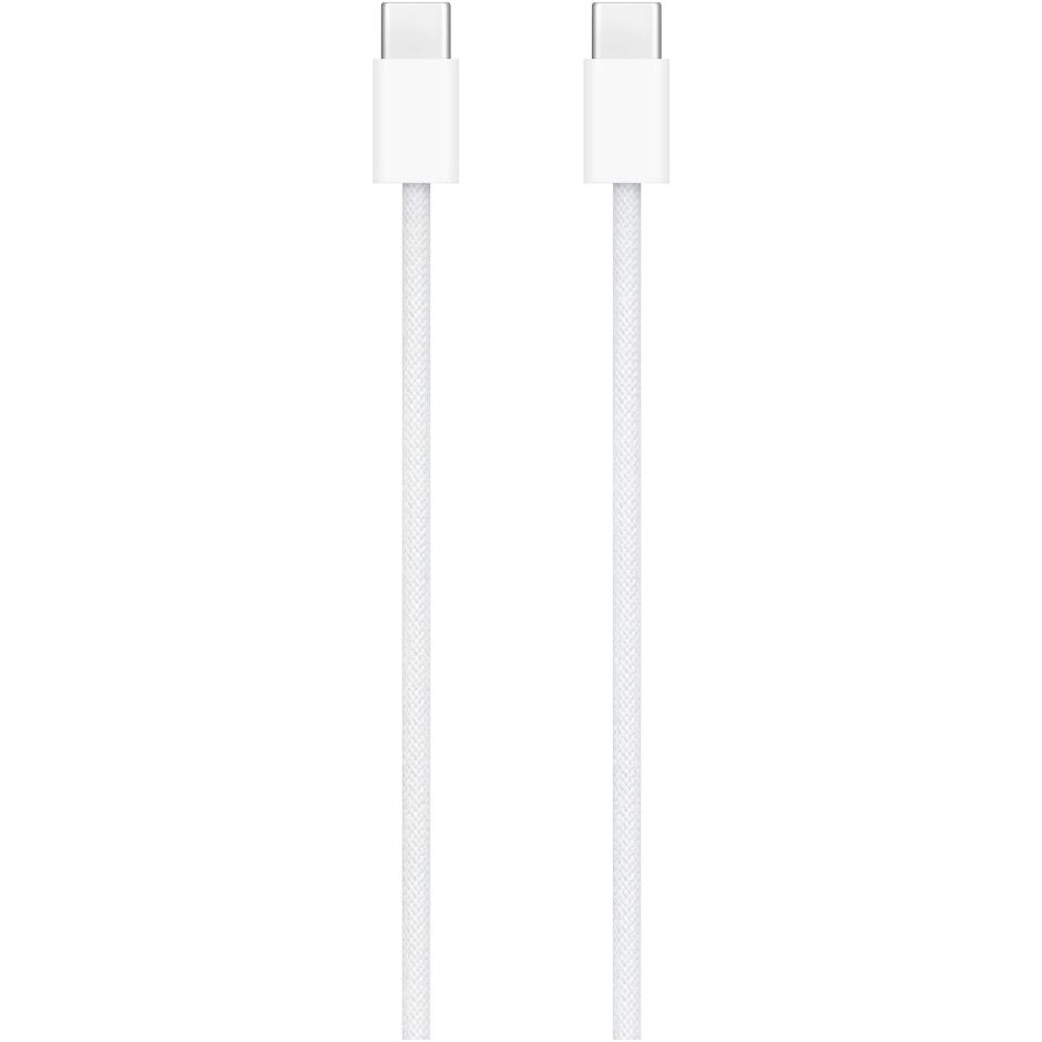 Кабель Apple USB-C to USB-C Woven Cable 60W 1m White (MQKJ3) - фото 1 Кабель Apple USB-C to USB-C Woven Cable 60W 1m White (MQKJ3) - фото 1