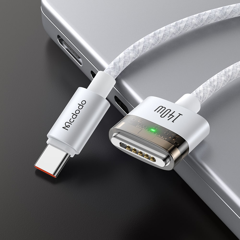 Кабель Mcdodo [CA-2070] USB-C to MagSafe 3 140W 2m (White) - фото 1