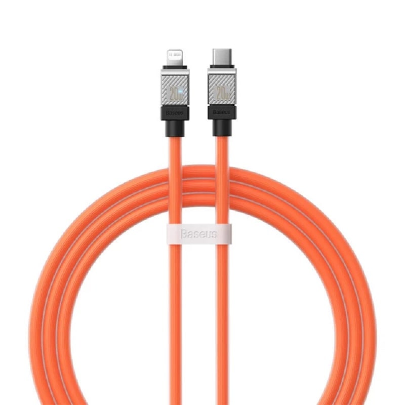 Кабель Baseus CoolPlay Series Fast Charging Cable Type-C to iP 20W 1m Orange (CAKW000007)