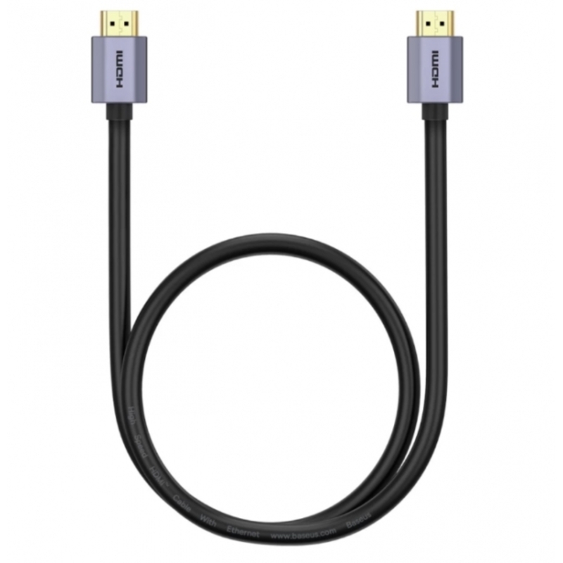 Кабель Baseus High Definition HDMI 2.0 4K 2m Black (WKGQ020201)