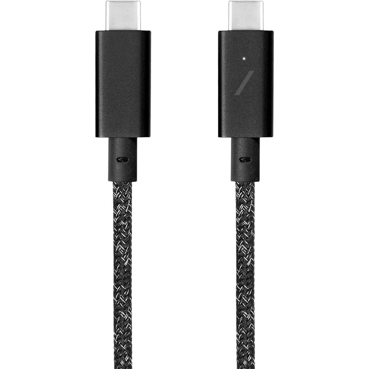 Кабель Native Union Belt Cable USB-C to USB-C Pro 240W Cosmos Black (2.4 m) (BELT-PRO2-COS-NP) - фото 1