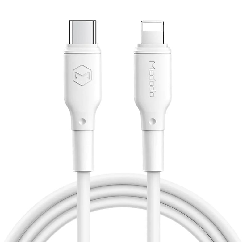 Кабель McDodo [CA-7290] USB-C to Lightning 1.2m (White)
