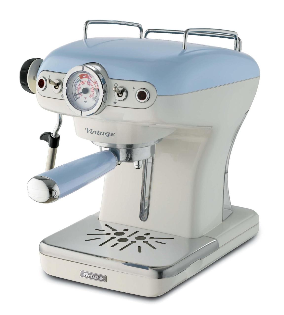 Кавоварка рожкова Ariete Espresso Vintage Light Blue (1389/15)