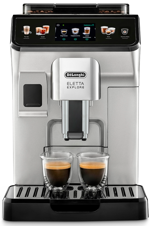 Кавомашина автоматична Delonghi Eletta Explore ECAM 450.55.S Europe
