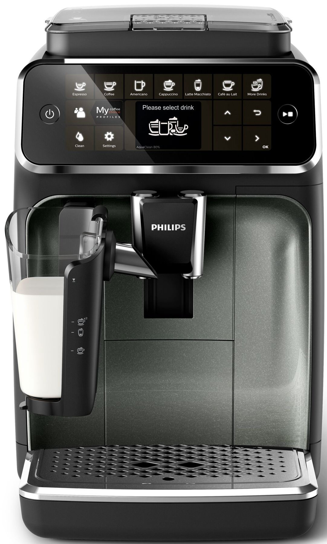 Кофемашина автоматическая Philips LatteGo 4300 Series EP4349/70 Europe - фото 2 Кофемашина автоматическая Philips LatteGo 4300 Series EP4349/70 Europe - фото 2