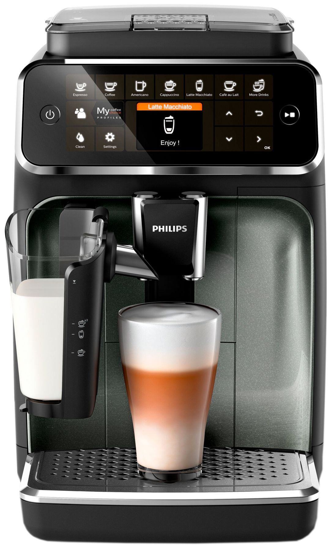 Кавомашина автоматична Philips LatteGo 4300 Series EP4349/70 Europe